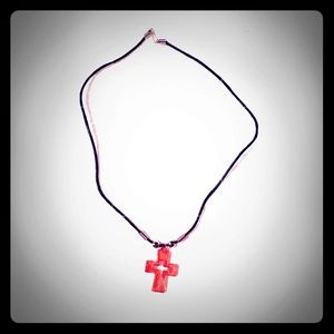 Red Cross Necklace